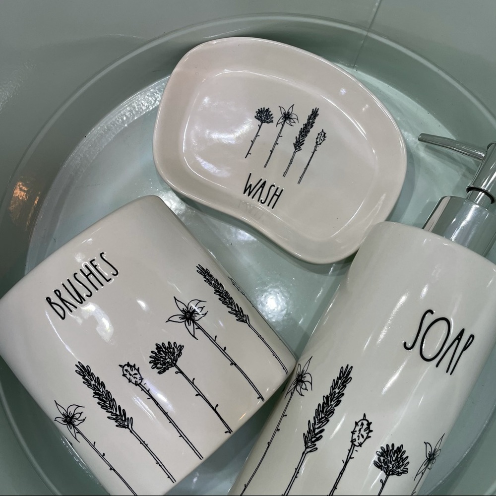 Rae dunn floral stem line
